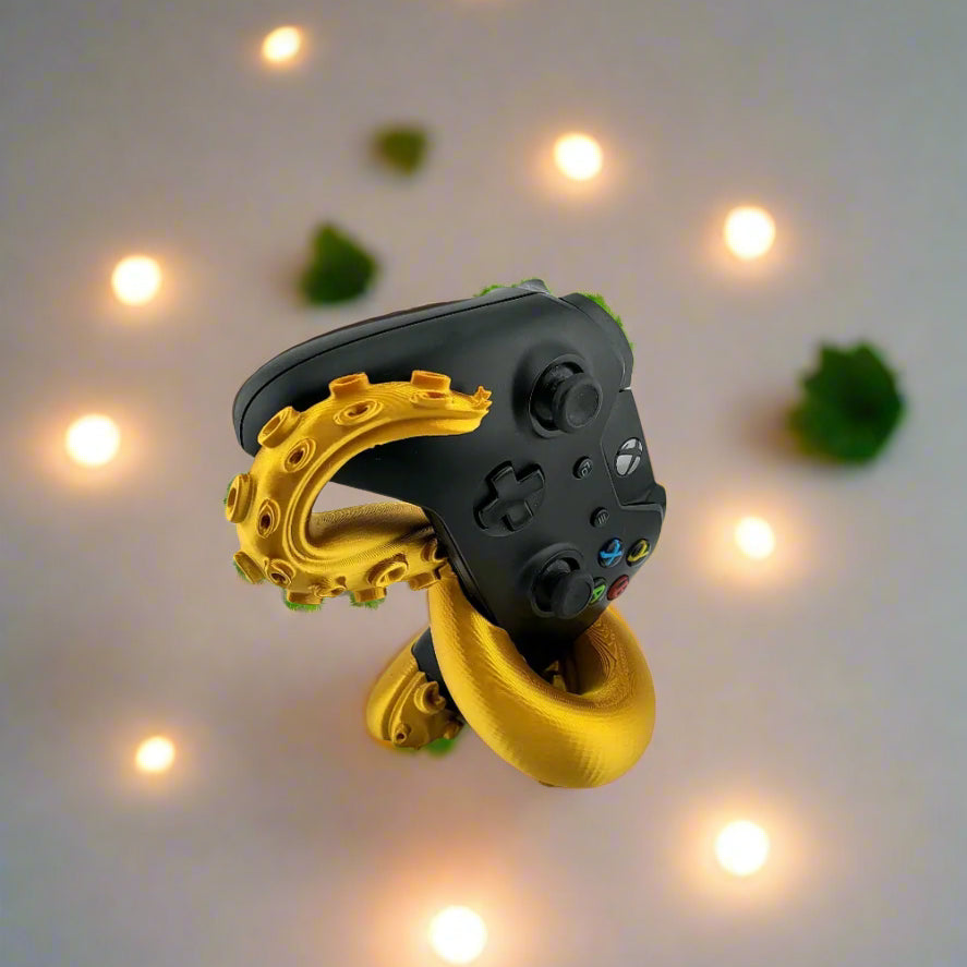 🐙 Tentacle Vertical Xbx Controller Holder – Unique Gaming Stand 3D Printed In Multiple Color Options🎮