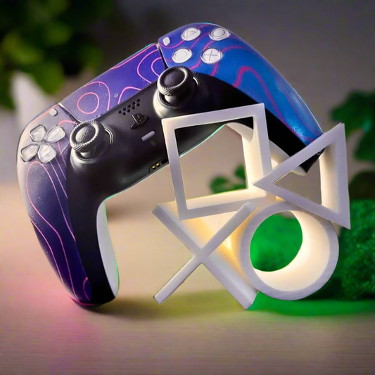 🎮 PS5 PS Shapes Controller Stand – Celebrate in Style 3D Printed In Multiple Color Options🎮