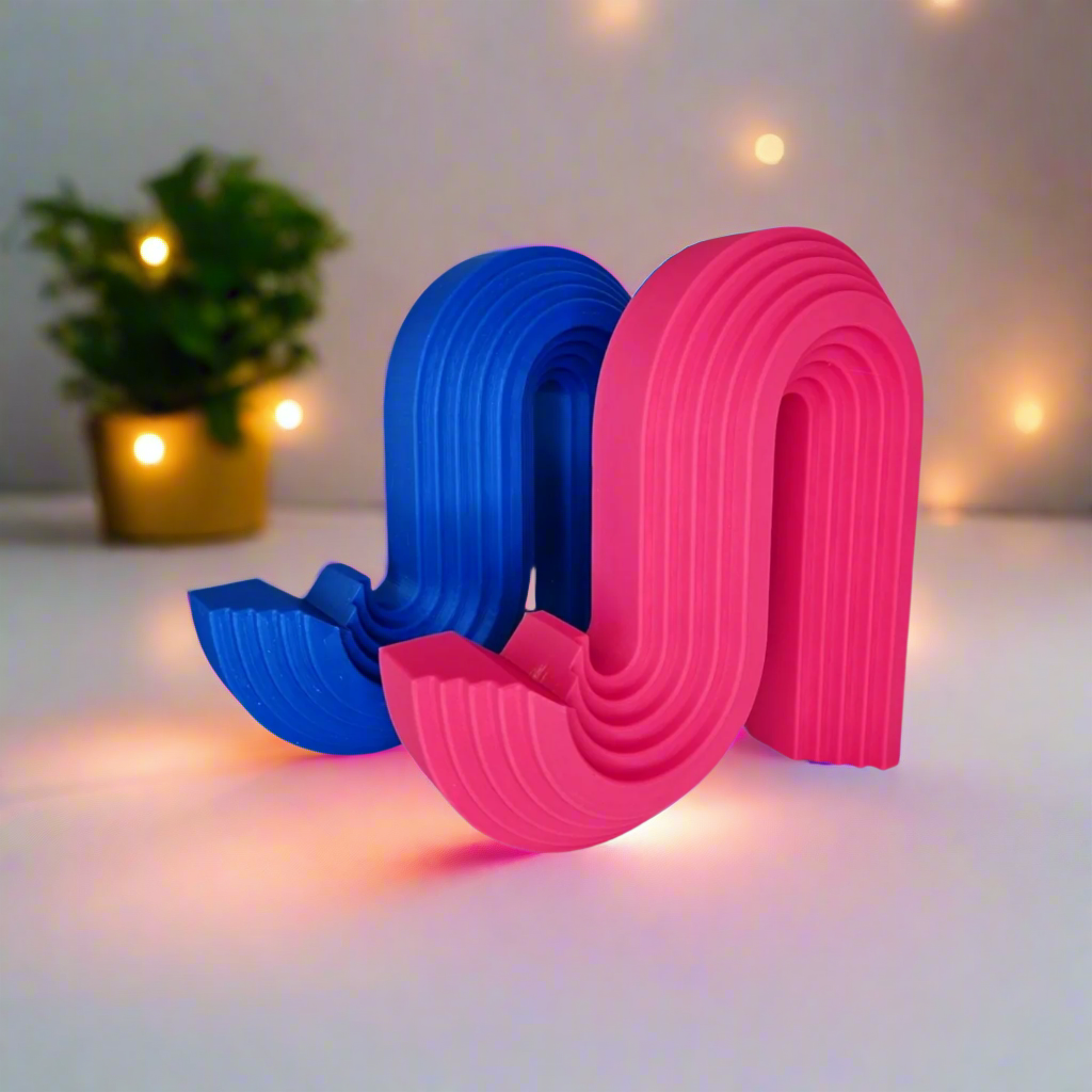 🌊 Modern Wave Controller Stand – Sleek & Versatile Holder 3D Printed In Multiple Color Options🎮