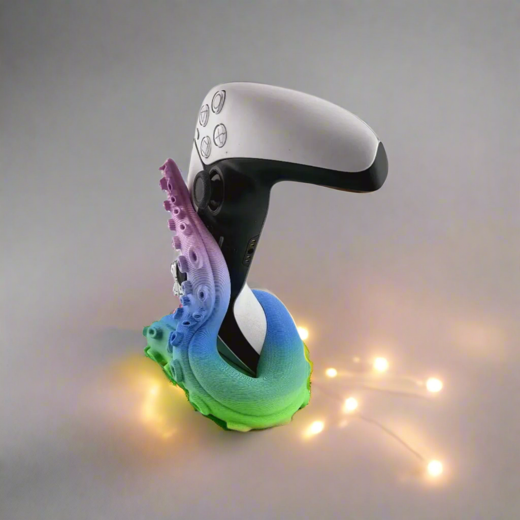 🎮 Premium Vertical PS Stand & Controller Organizer – Sleek Gaming Solution 3D Printed In Multiple Color Options🎮