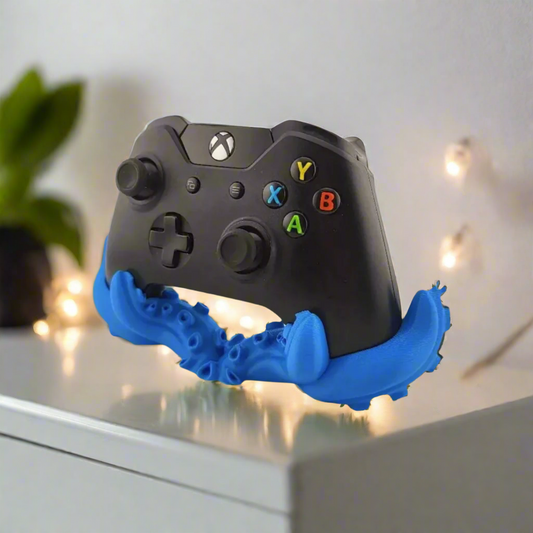 🐙Horizontal Octopus Tentacle Xbx Controller Stand – Unique Gaming Display 3D Printed In Multiple Color Options
