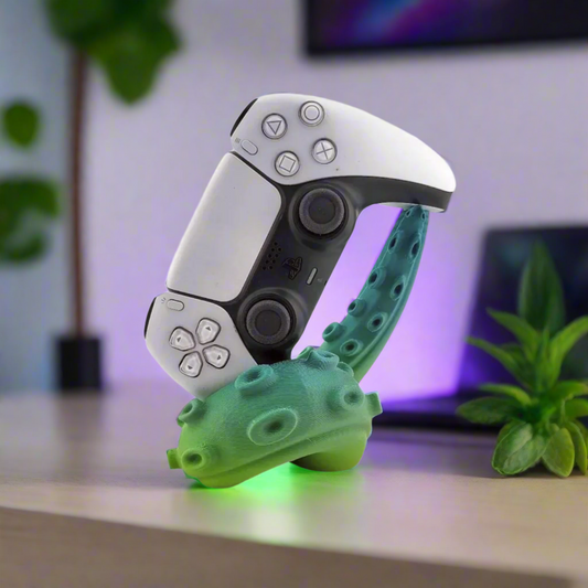 🐙 PS5 Controller Stand – Tentacle Vertical Joystick Holder 3D Printed In Multiple Color Options🎮