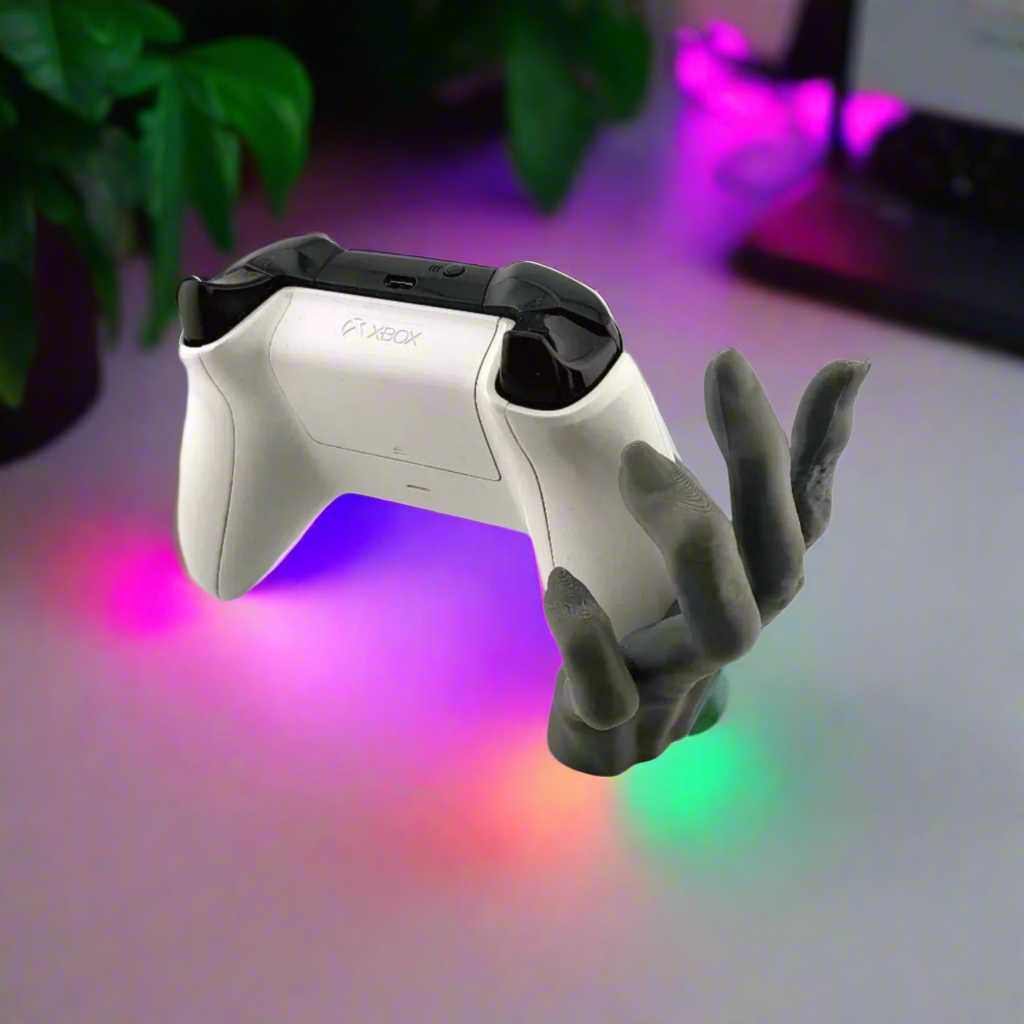 🧟 Zombie Hand Xbox Controller Stand – Spooky & Functional Gaming Accessory 3D Printed In Multiple Color Options🎮