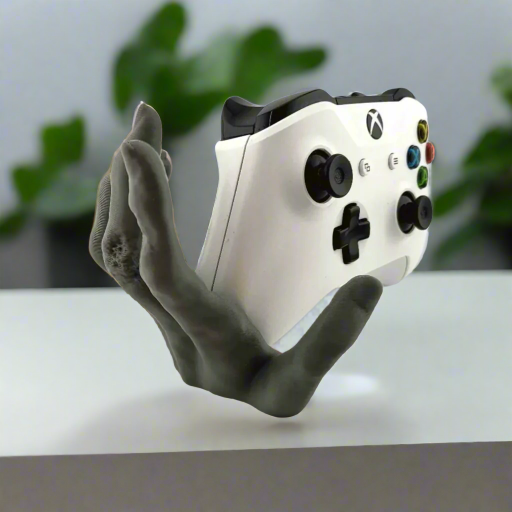 🧟 Zombie Hand Xbox Controller Stand – Spooky & Functional Gaming Accessory 3D Printed In Multiple Color Options🎮