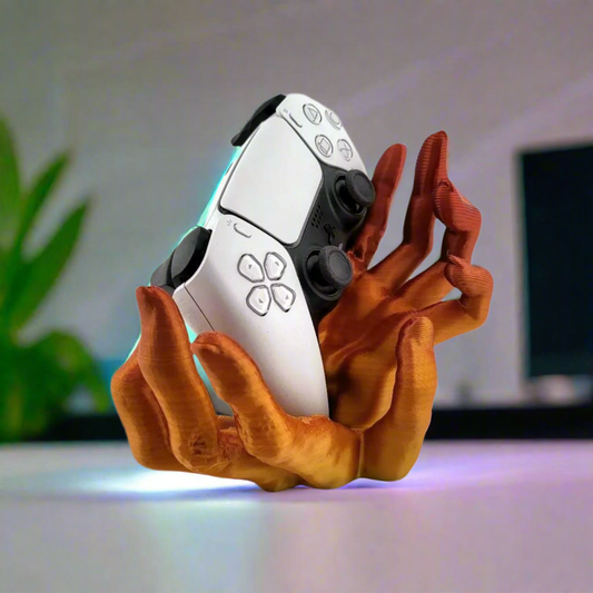 🧟 Zombie Hand PS5 Controller Stand – Creepy & Functional Gaming Decor 3D Printed In Multiple Color Options🎮