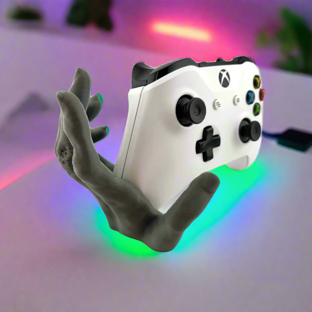 🧟 Zombie Hand Xbox Controller Stand – Spooky & Functional Gaming Accessory 3D Printed In Multiple Color Options🎮