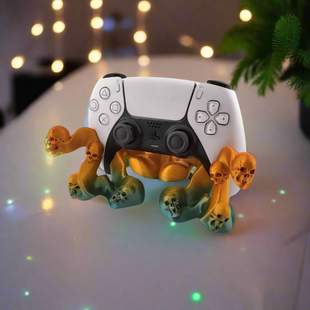 🌌 PS5 Controller Stand – Spirit Joystick Holder 3D Printed In Multiple Color Options🎮✨
