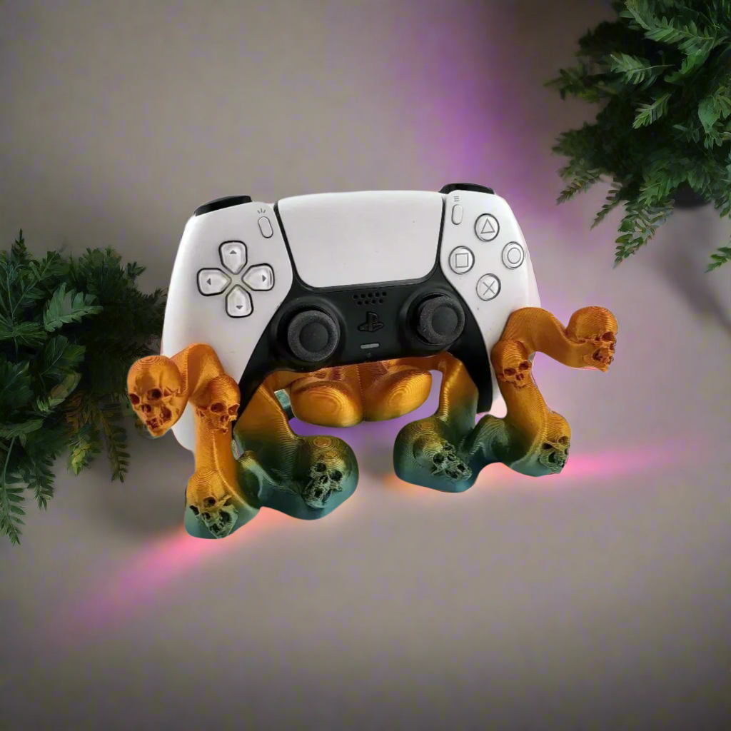🌌 PS5 Controller Stand – Spirit Joystick Holder 3D Printed In Multiple Color Options🎮✨