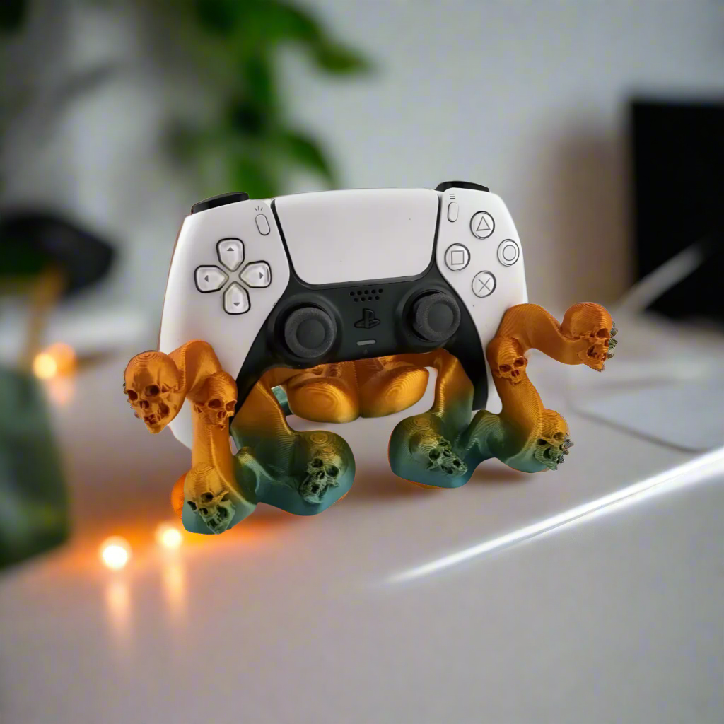 🌌 PS5 Controller Stand – Spirit Joystick Holder 3D Printed In Multiple Color Options🎮✨