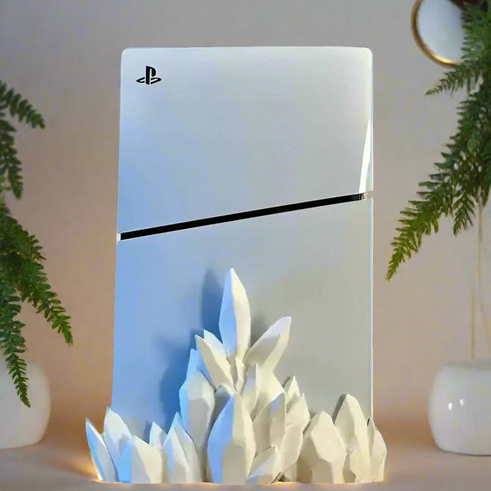 🎮 Crystal Dock for PS5 Slim Digital Edition – Sleek Support, Crystal-Clear Style