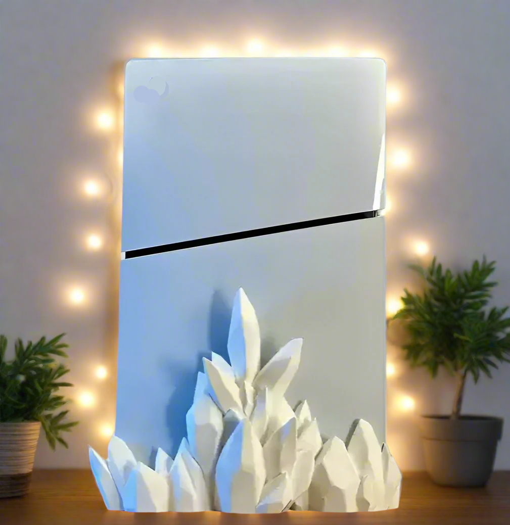 🎮 Crystal Dock for PS5 Slim Digital Edition – Sleek Support, Crystal-Clear Style