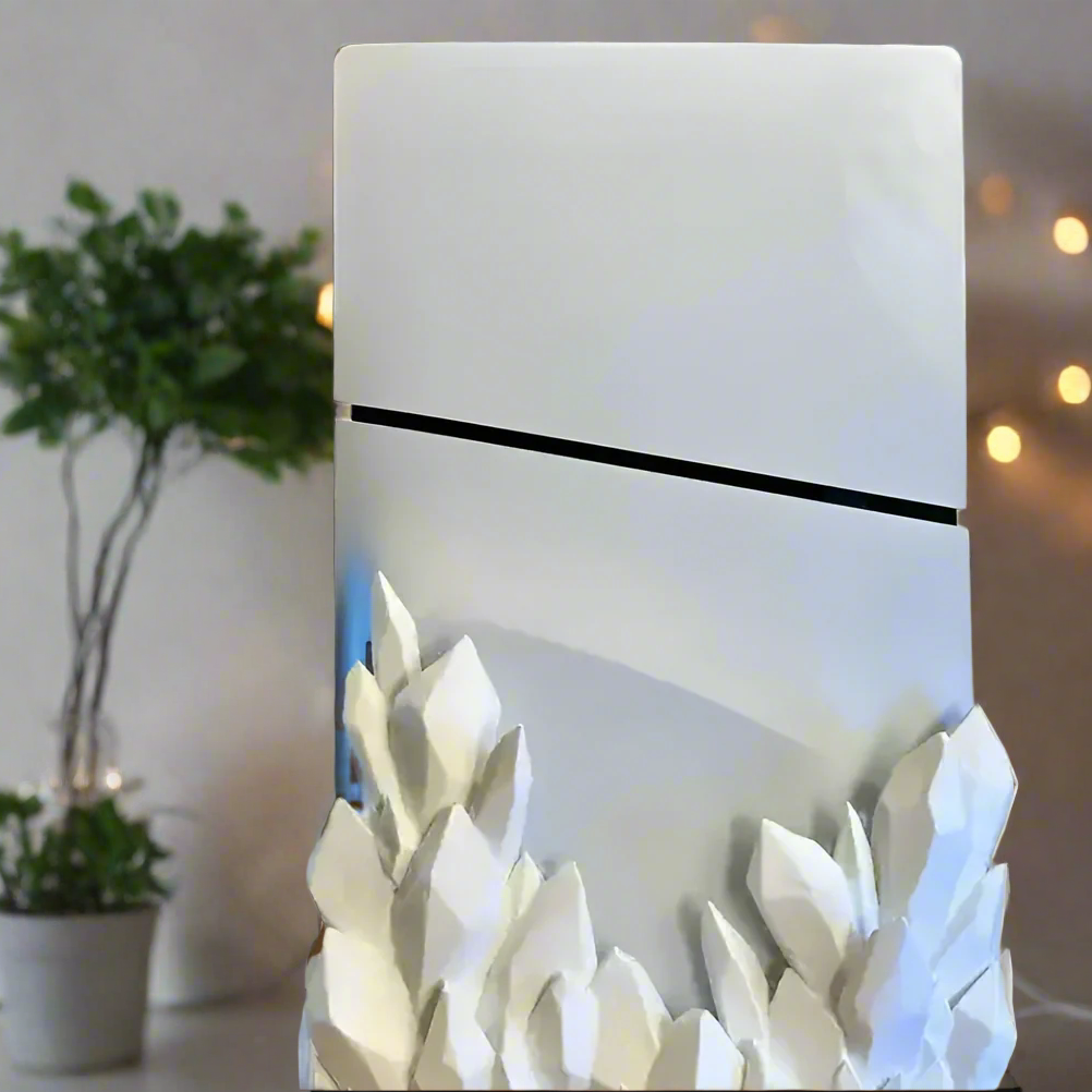 🎮 Crystal Dock for PS5 Slim Digital Edition – Sleek Support, Crystal-Clear Style