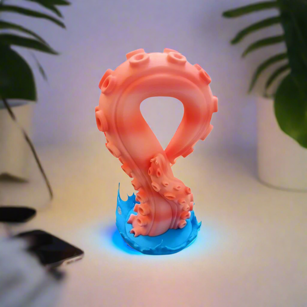 🌊 Ocean’s Embrace Headphone Stand | Geeky Desk Treasure | One-of-a-Kind Organizer In Multiple Color Options 🎧🐚