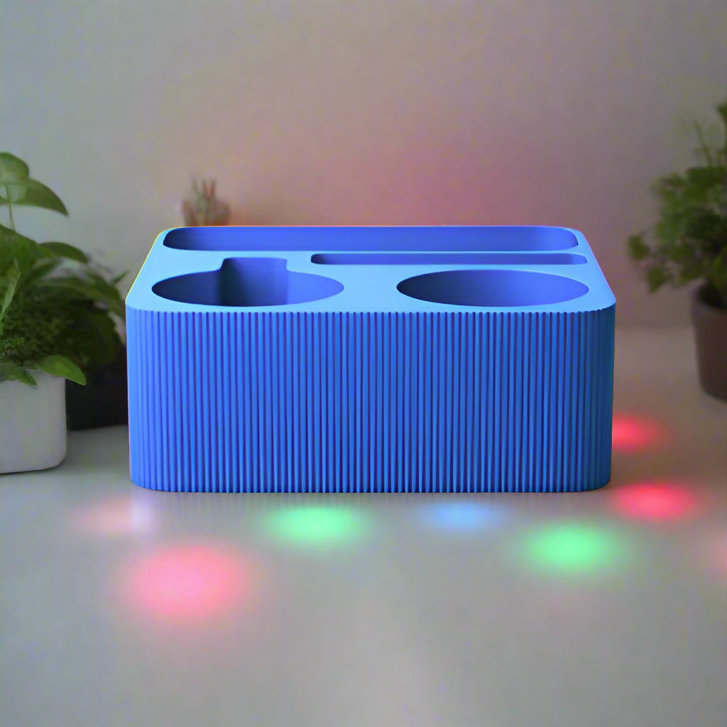 🛋️ Multi-Use Organizer – For Drinks, Remotes, and Supplies! 3D Printed In Multiple Color Options✨