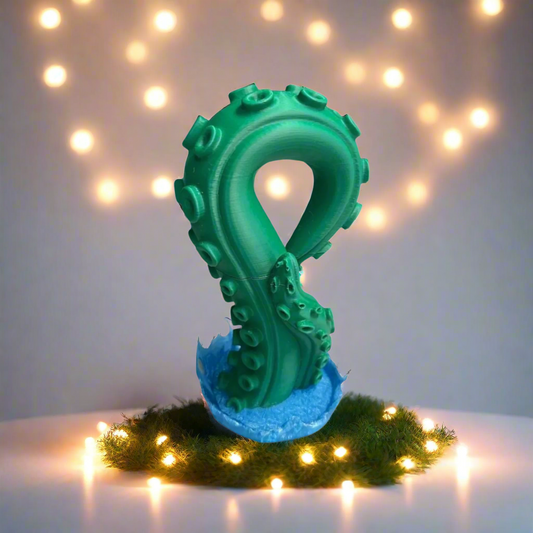 🌊 Ocean’s Embrace Headphone Stand | Geeky Desk Treasure | One-of-a-Kind Organizer In Multiple Color Options 🎧🐚