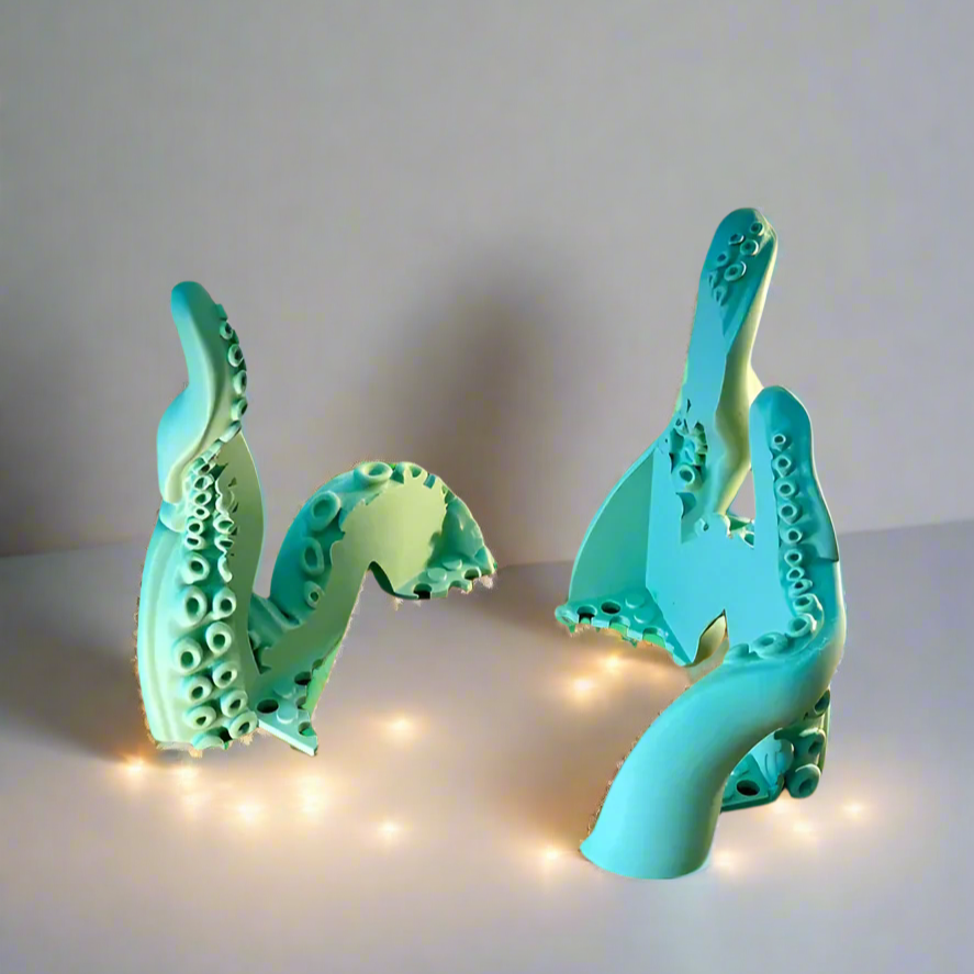 🐙 Tentacle Xbx Console Holder Whimsical & Functional Gaming Accessory 3D Printed In Multiple Color Options🎮