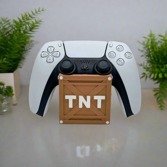 💥 Crash TNT Controller Holder – Explosive Fun for Your Gaming Setup 3D Printed In Multiple Color Options🎮