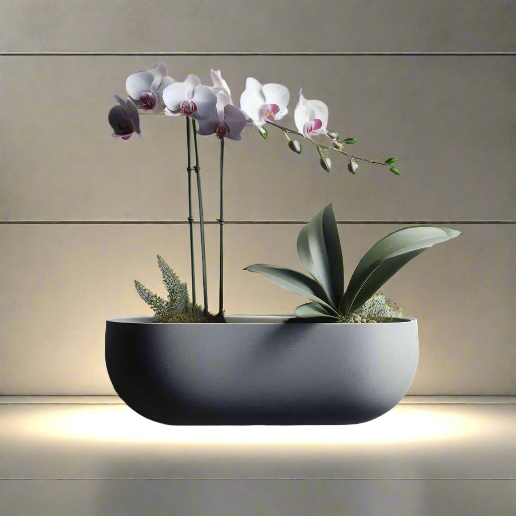 🌿 Floating Orchid Wall Planter – 3D-Printed Vertical Garden Art | Eco-Chic Decor 3D Printed In Multiple Color Options 🌸