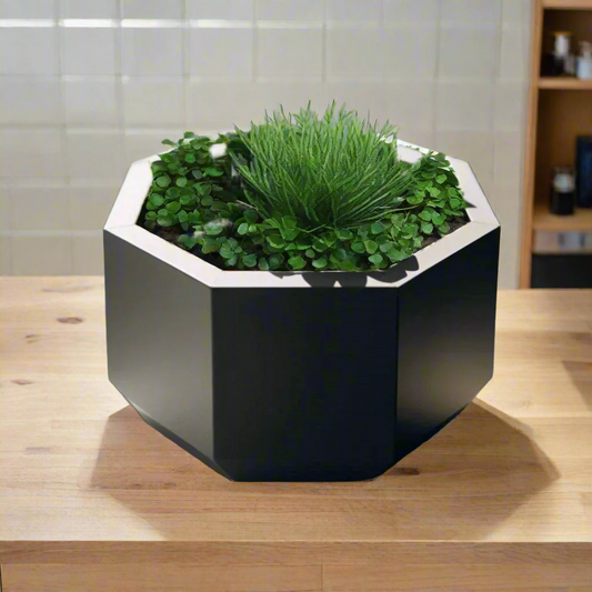 πΏ Octagonal Planter β Bold Geometric Elegance for Your Greenery 3D Printed In Multiple Color Options