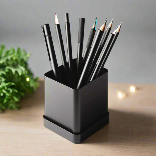 ✏️ Modern Square Pencil Holder – Sleek Storage for a Clutter-Free Workspace 3D Printed In Multiple Color Options✏️✨