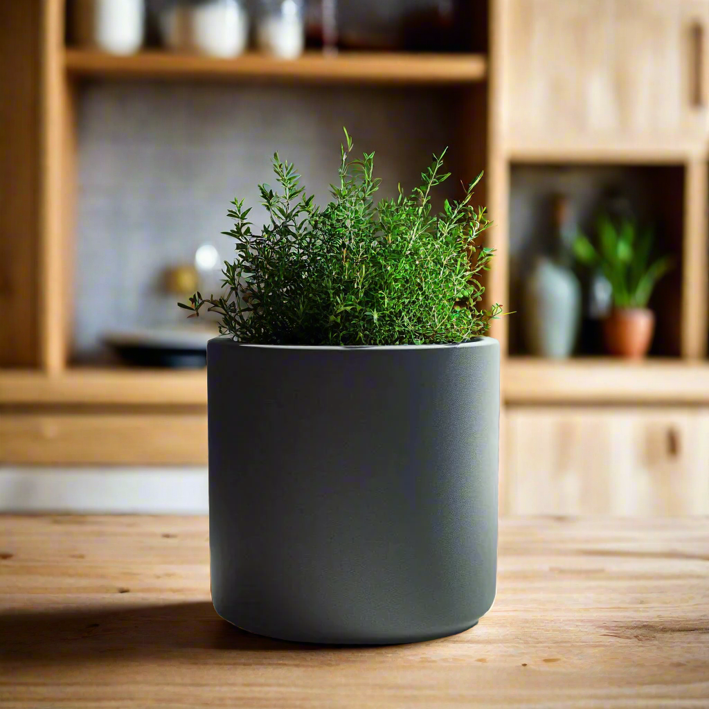 πΏ Round Succulent Planter β Modern Minimalism for Your Green Oasis 3D Printed In Multiple Color Options