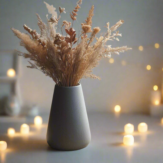 🌿 Minimalist Cone Vase – Sleek & Modern Décor 3D Printed In Multiple Color Options