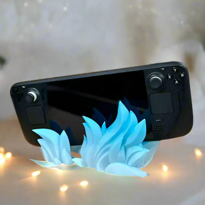 ๐ฅ Flame Steam Deck Dock โ Bold & Stylish Holder for Your Steam Deck 3D Printed In Multiple Color Options ๐ฎ