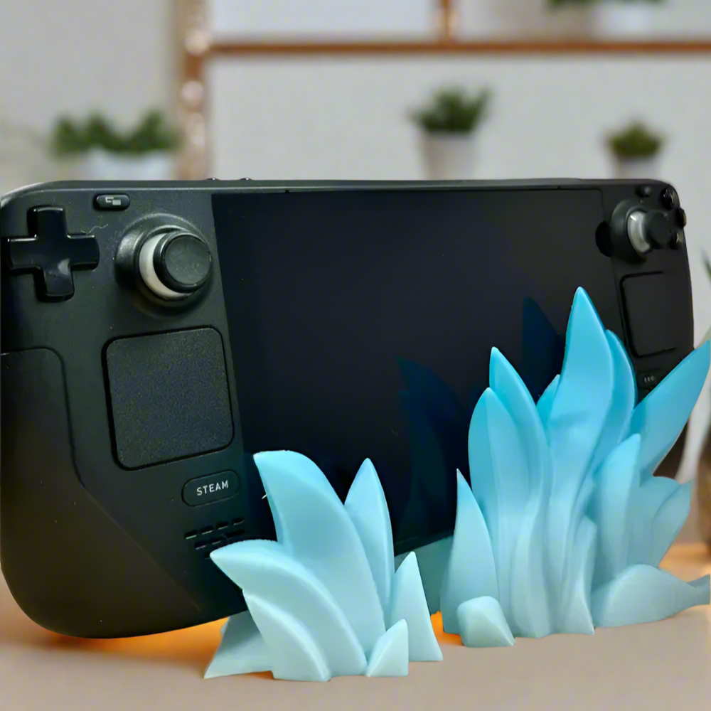 ๐ฅ Flame Steam Deck Dock โ Bold & Stylish Holder for Your Steam Deck 3D Printed In Multiple Color Options ๐ฎ