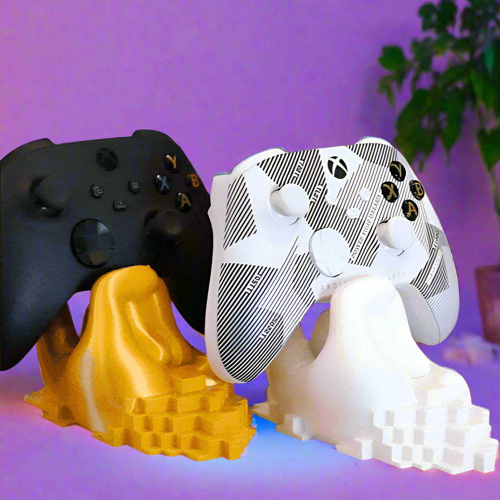 🎮 Controller Stand MK.I – Stylish Holder for Multiple Controllers 3D Printed In Multiple Color Options🎮