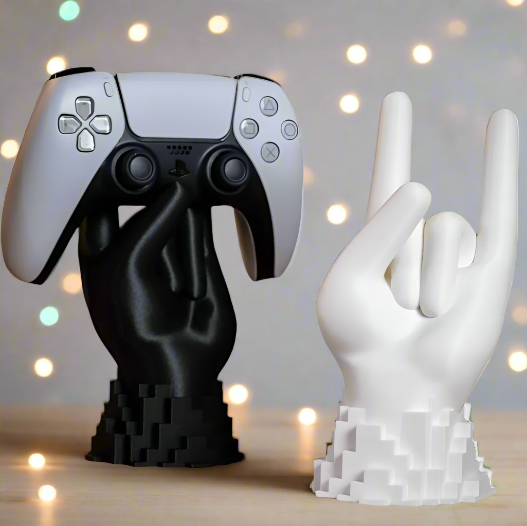 🎮 Controller Stand MK.I – Stylish Holder for PS5, Xbx, & Switch Pro & Others 3D Printed In Multiple Color Options 🎮
