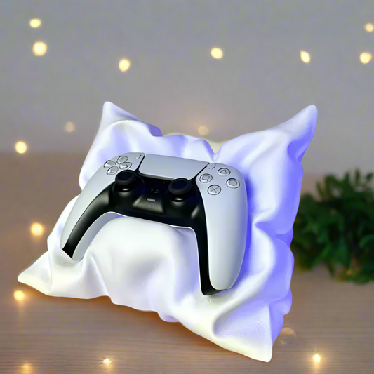 🛋️ PS5 & PS4 Controller Pillow – Luxurious Resting Place for Your Controller 3D Printed In Multiple Color Options🎮
