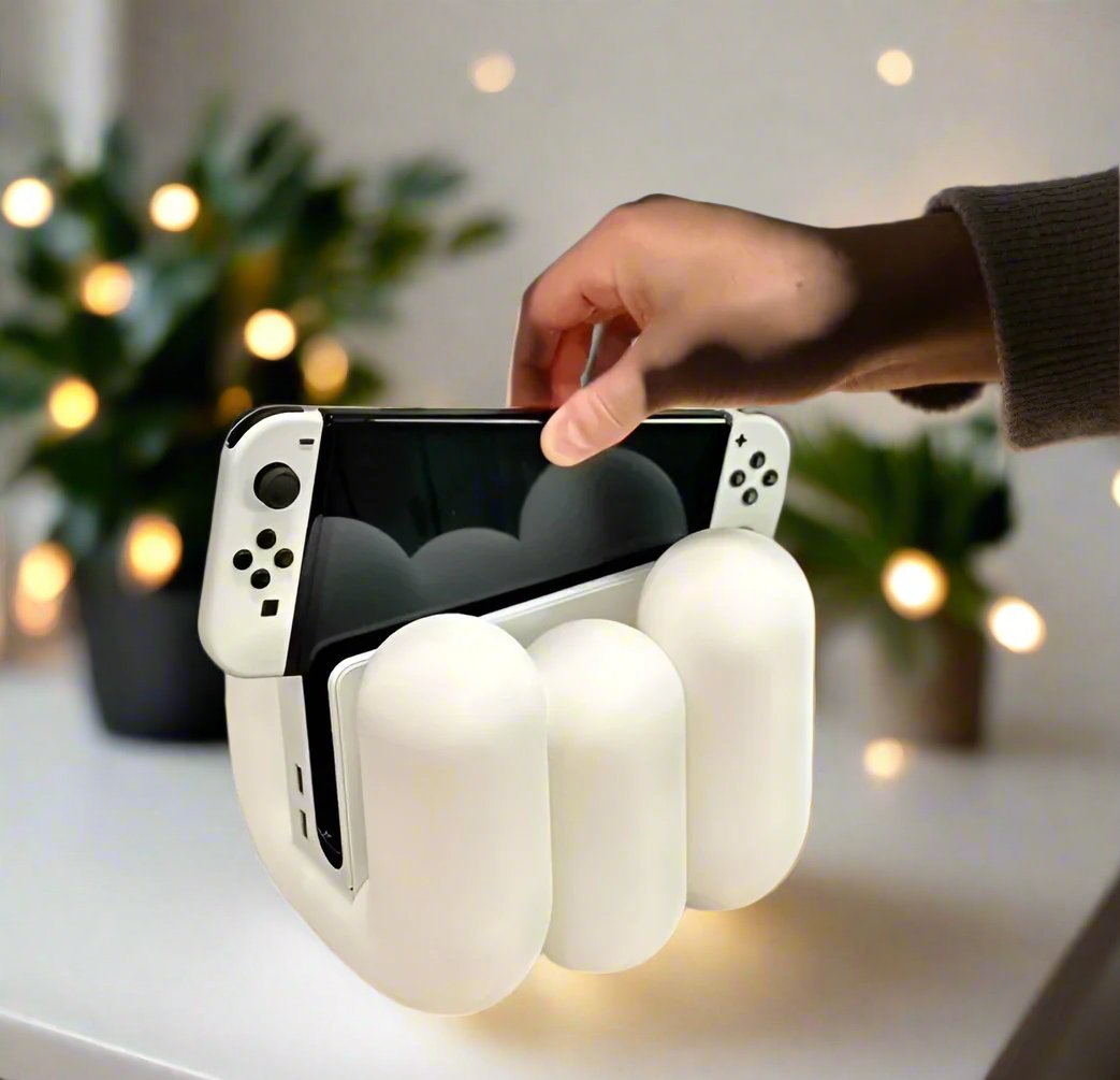 ๐ฎ Capsule Switch Oled Stand โ Modern Design for Your Gaming Setup 3D Printed In Multiple Color Options