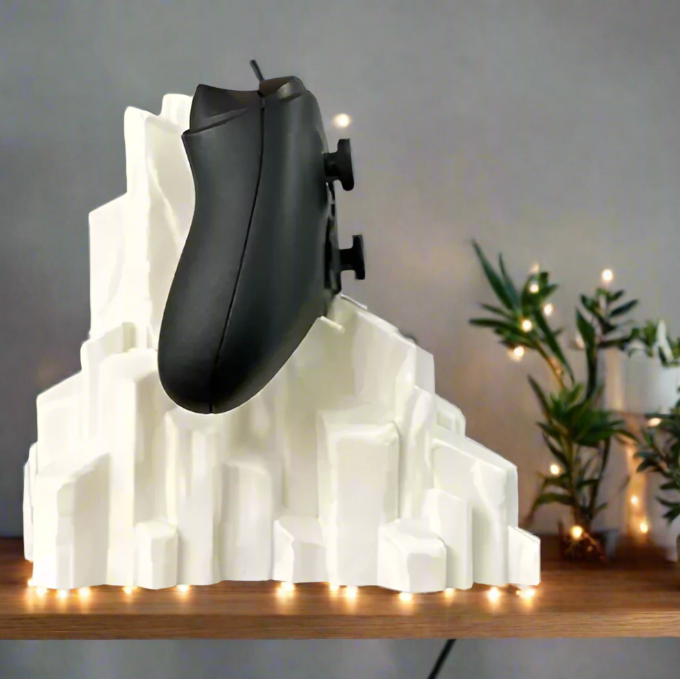 💎 Quartz Controller Stand – Elegant & Functional Gaming Accessory 3D Printed In Multiple Color Options🎮