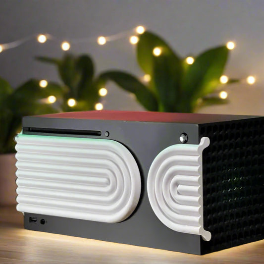 🌈 Rainbow Arch Faceplates for Xbx Series X, 4 Part Design 3D Printed In Multiple Color Options🎮