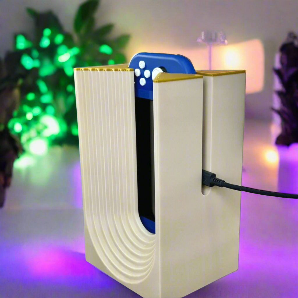 ⚡ Modern Switch Lite Dock – Sleek & Functional Gaming Accessory 3D Printed In Multiple Color Options🎮