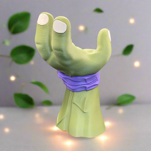 ๐ข Turtle Hero-Inspired Controller & Headphone Holder โ Ninja Desk Organizer for Gamers 3D Printed In Multiple Color Options๐ฎ