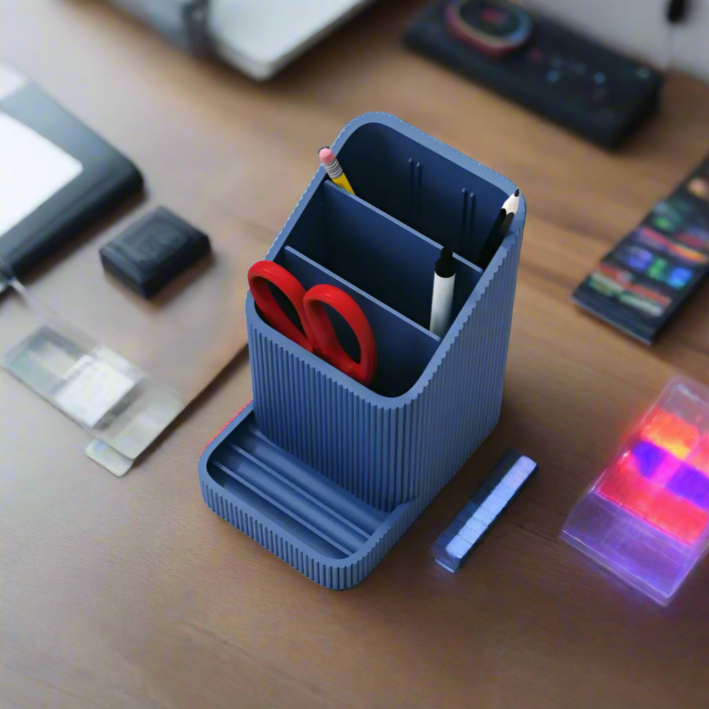 📱 Phone Holder & Desk Organizer – All-in-One Workspace Solution! 3D Printed In Multiple Color Options✏️