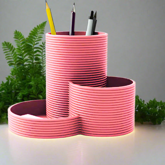 🖇️ Tiered Desk Organizer – Declutter in Style! 3D Printed In Multiple Color Options✨