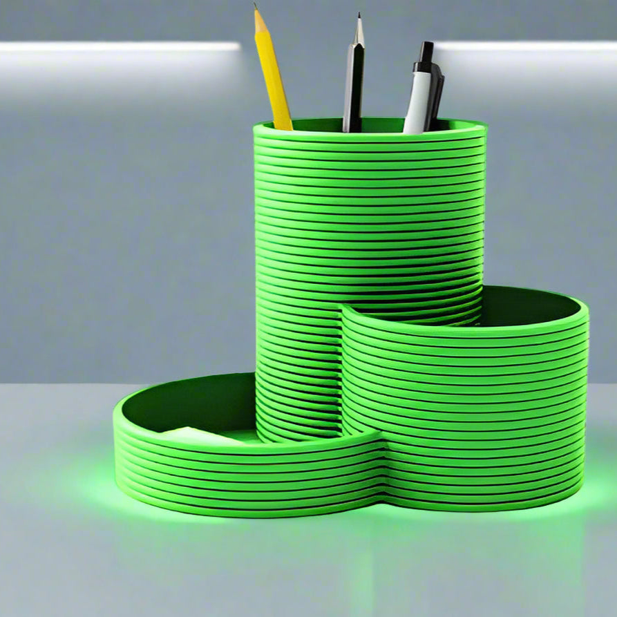 🖇️ Tiered Desk Organizer – Declutter in Style! 3D Printed In Multiple Color Options✨