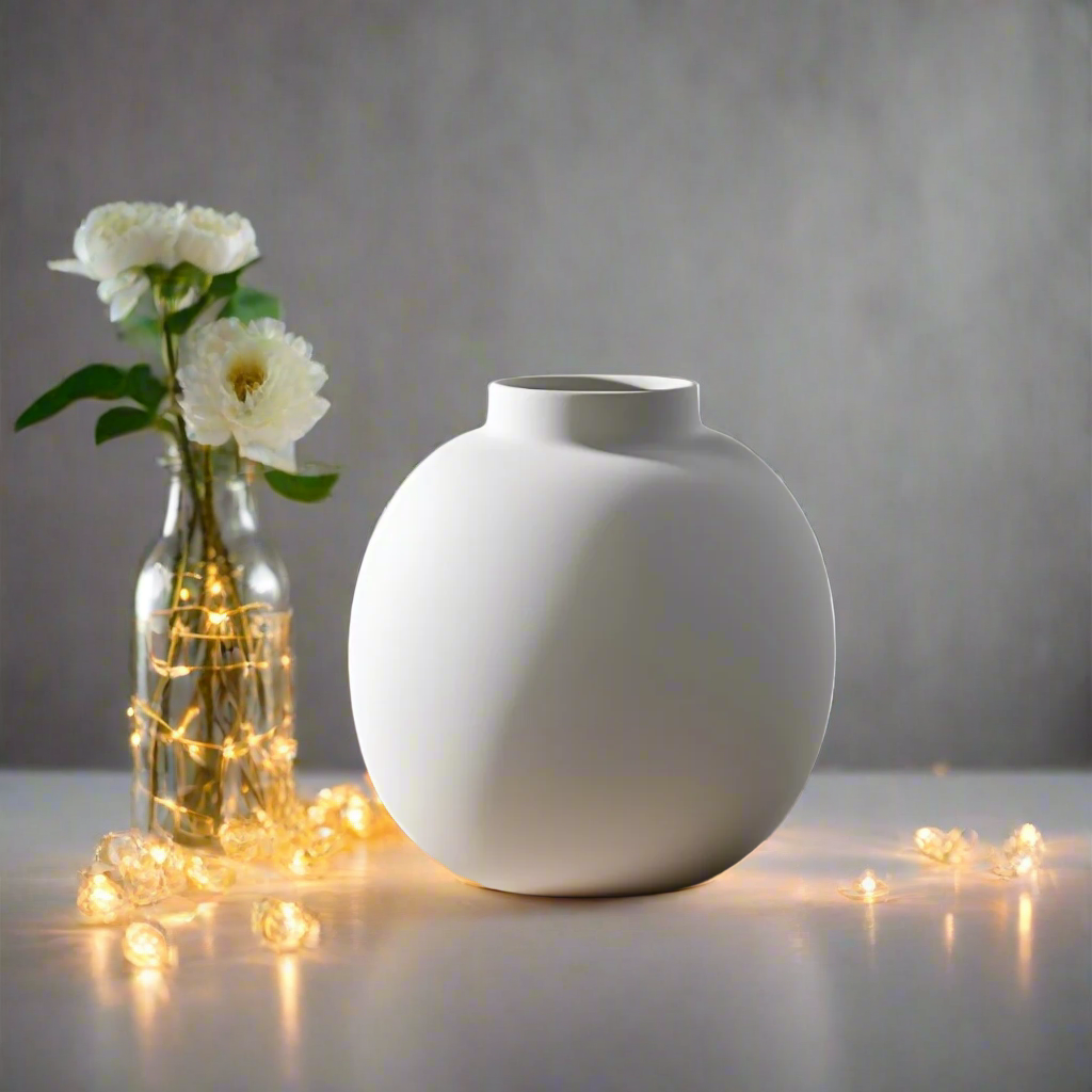 πΈ Sleek Modern Round Vase β Minimalist Elegance for Every Space3D Printed In Multiple Color Options