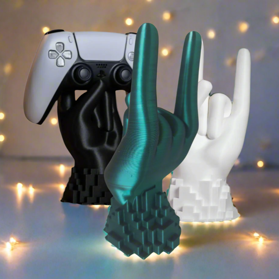 🎮 Controller Stand MK.I – Stylish Holder for PS5, Xbx, & Switch Pro & Others 3D Printed In Multiple Color Options 🎮