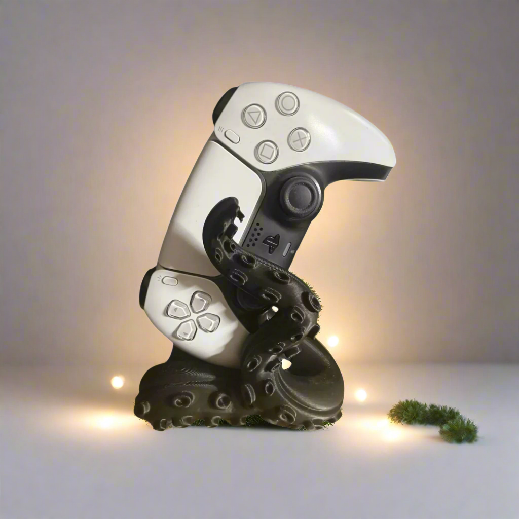 🎮 Premium Vertical PS Stand & Controller Organizer – Sleek Gaming Solution 3D Printed In Multiple Color Options🎮