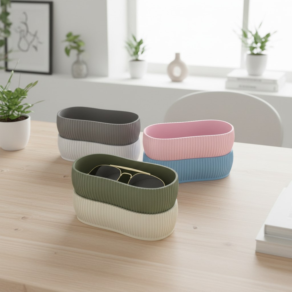 🕶️ Stackable Eyeglasses Organizer | Clutter-Free Style! | 3D Printed In Multiple Color Options