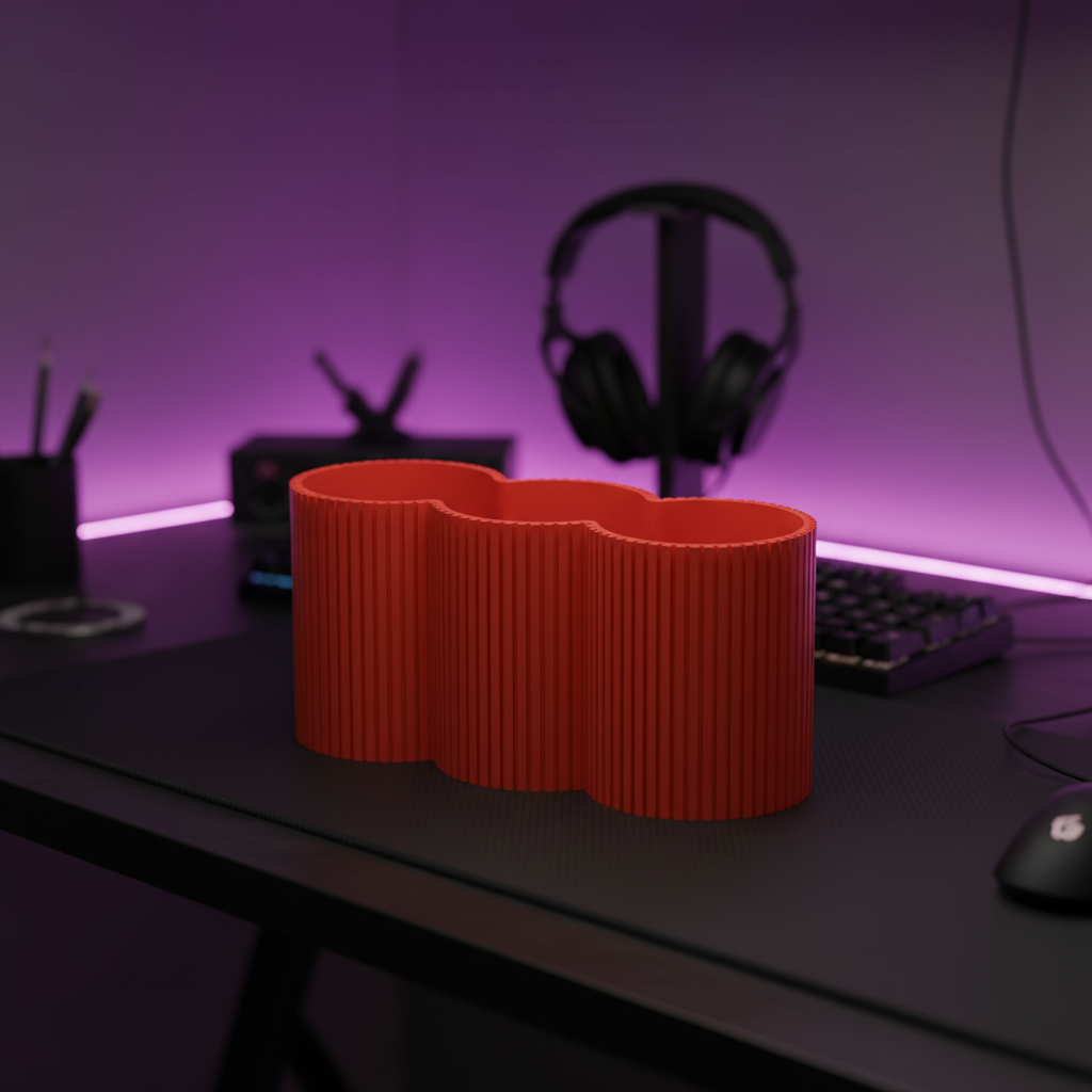 ⨠LOOP Pen Holder: Eco-Chic Desk Organizer - Many Colors! | 3D Printed In Multiple Color Options