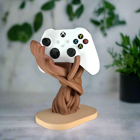 🌳 Elf Tree Gaming Stand Universal – Enchanting Holder for Xbx, PS & More 3D Printed In Multiple Color Options🎮