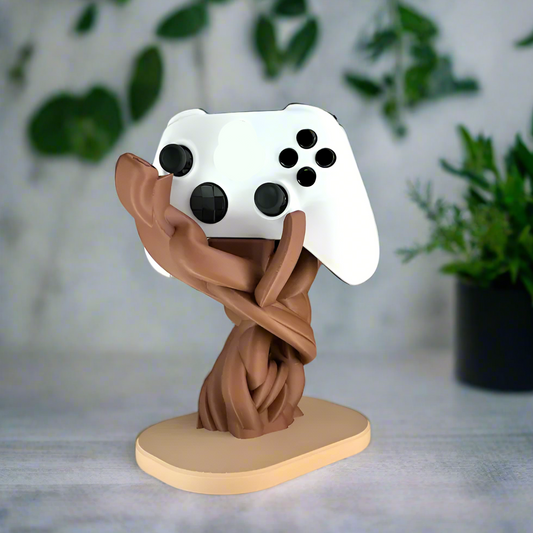 🌳 Elf Tree Gaming Stand Universal – Enchanting Holder for Xbx, PS & More 3D Printed In Multiple Color Options🎮