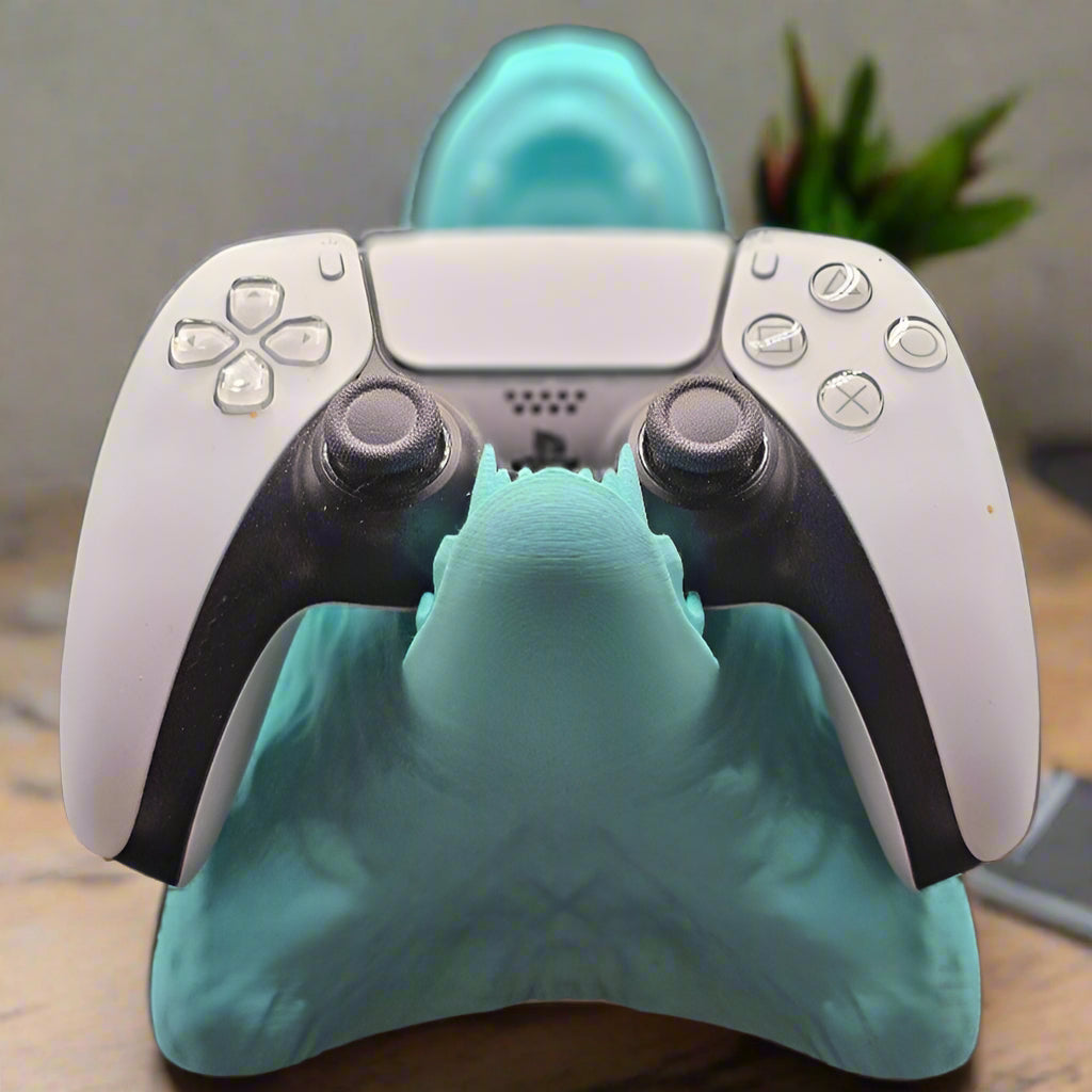 WOLF HEAD CONTROLLER HOLDER – Wall Mount Edition Gaming Shrine | 3D Printed In Multiple Color Options🎮🎧
