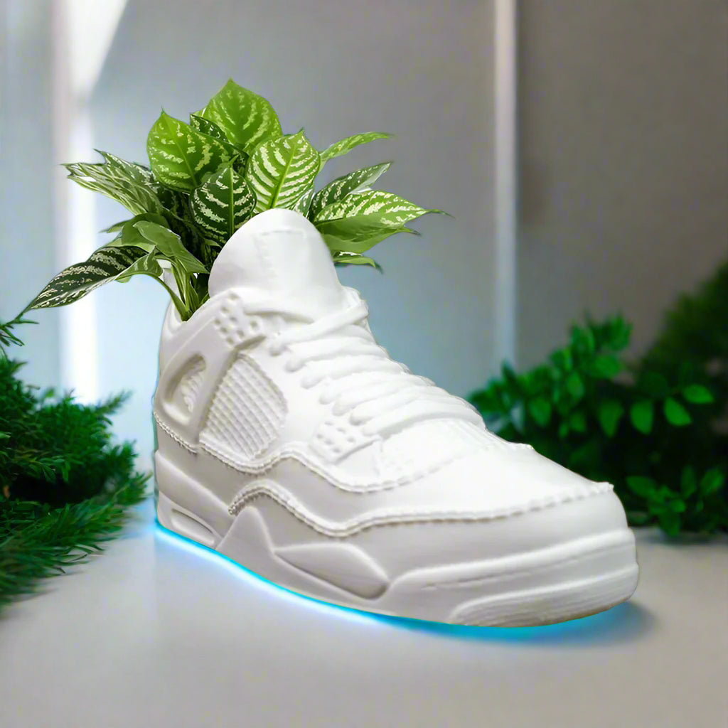 π J4 Retro Shoe Pot β Planter Sneaker Style for Your Space πΏποΈ 3D Printed In Multiple Color Options