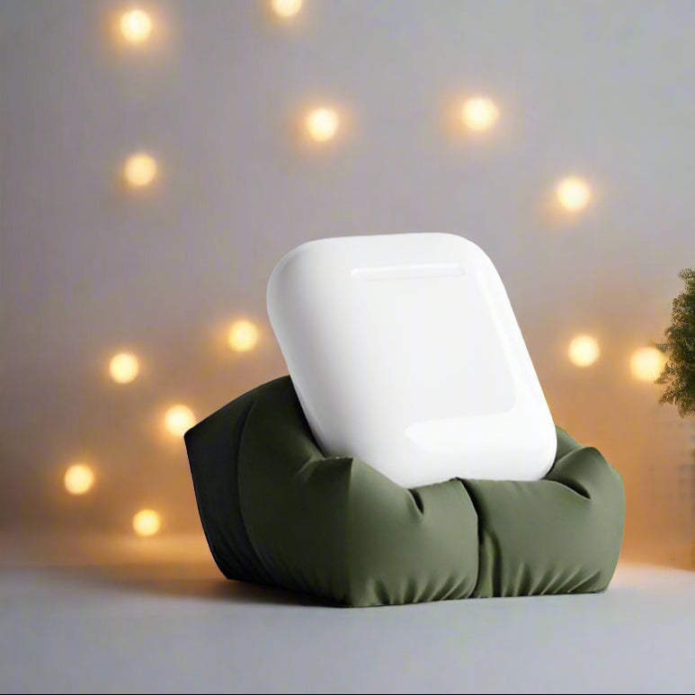 🎧 Air Buds Holder Pillow – 3D printed Cozy & Creative Dock for Your Earbuds In Multiple Color Options