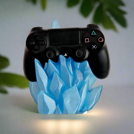 🌊 Modern Wave Controller Stand – Sleek & Functional Organizer 3D Printed In Multiple Color Options🎮